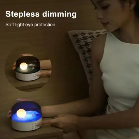 Lunar Glow Bluetooth Night Light