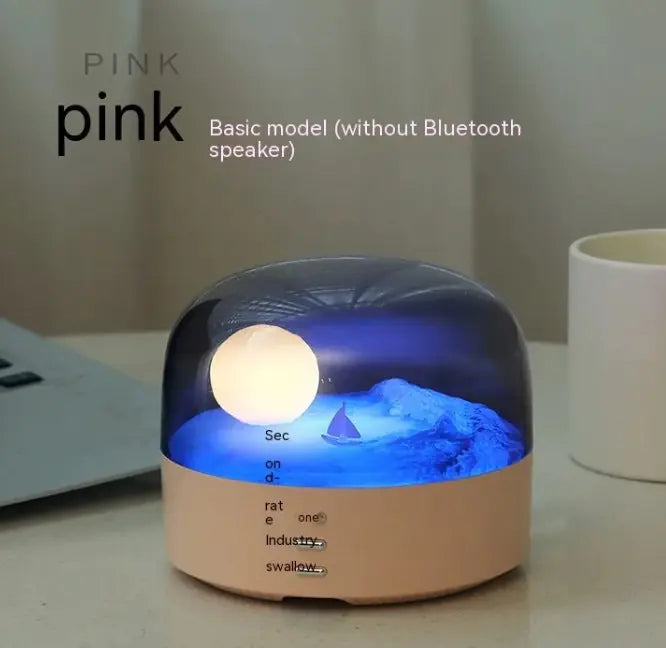 Lunar Glow Bluetooth Night Light