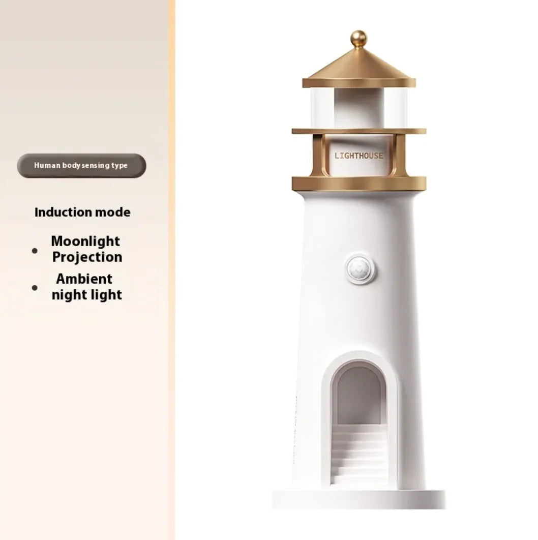 Serenity Lighthouse Moon Glow Lamp