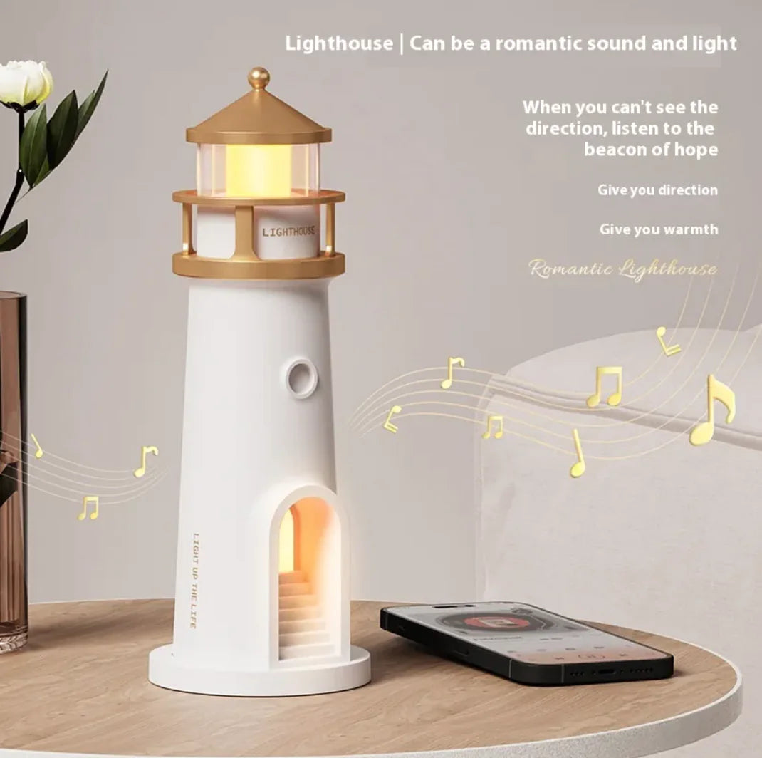 Serenity Lighthouse Moon Glow Lamp